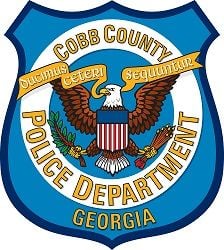 Cobb County Police Department badge