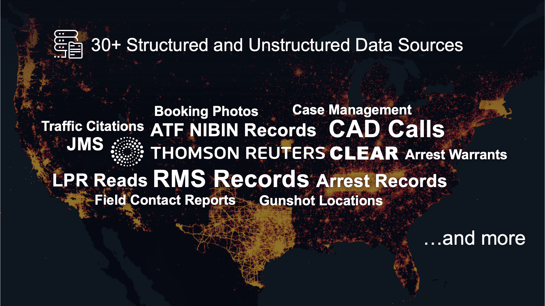 <strong>2. Access</strong> more than one billion law enforcement data records from a centralized interface.