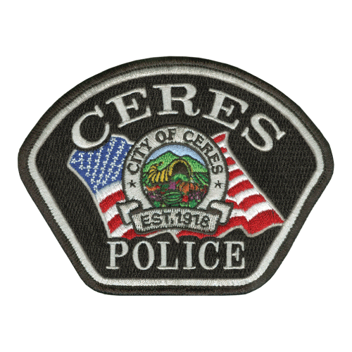 City of Ceres Police Patch